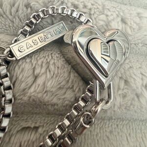 CASETiFY Metal Heart Crossbody Strap